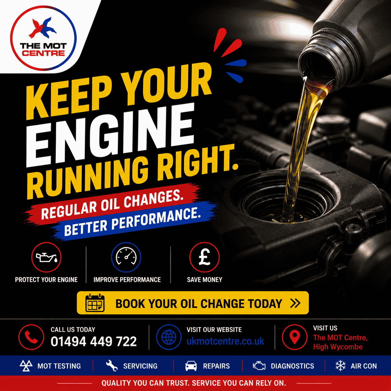 Interim, Full & Major Car Servicing (1) Car Service in High Wycombe, Engine Diagnostics, The MOT Centre