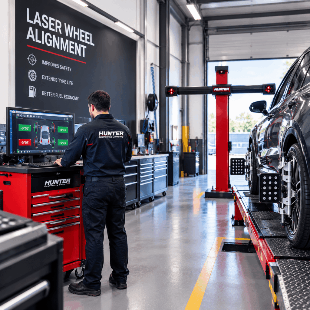 FRONT: £45 OR ALL 4 FOR £90, Laser Wheel Alignment in High Wycombe, The MOT Centre